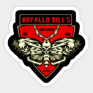 Bufallo bill's Body Lotion Sticker